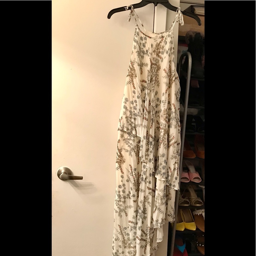 Boho floral maxi dress